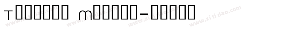 Tijuana Medium字体转换